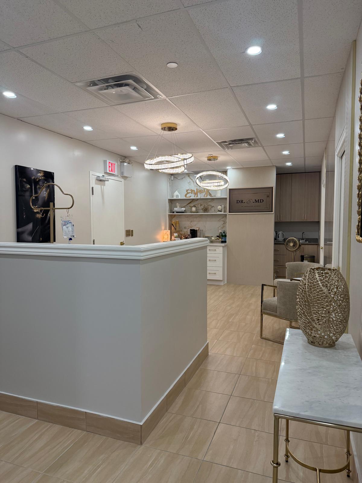 Aesthefusion MARKHAM clinic interior